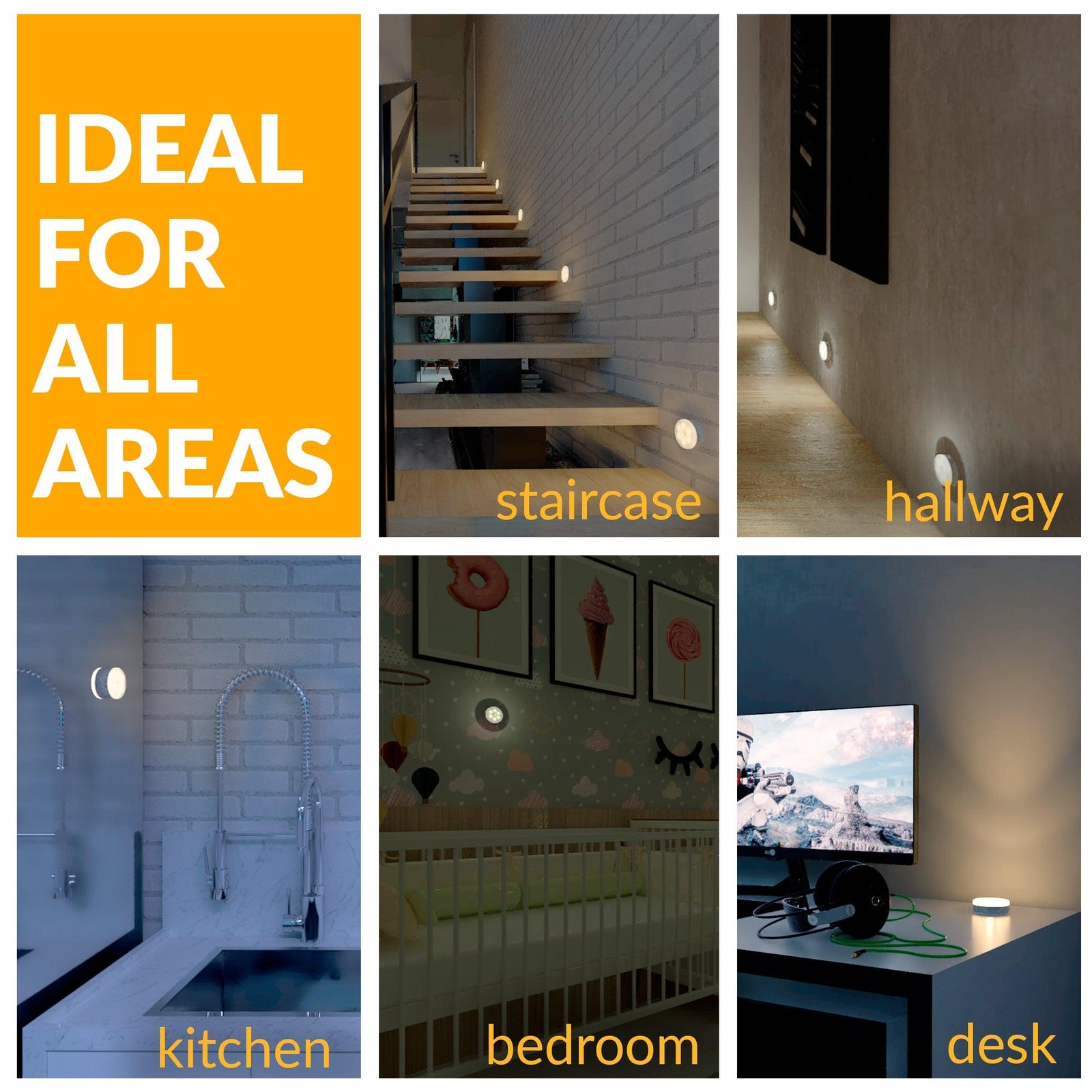 Motion Sensor Night Light | Luzinha - Momo Lifestyle -<span style="background-color:rgb(246,247,248);color:rgb(28,30,33);"> Momo Lifestyle </span>